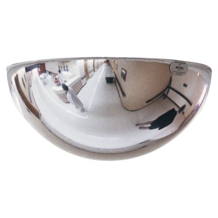 See All Dome Security Mirror, 24" Diameter, Natural SEEPVTBAR2X2
